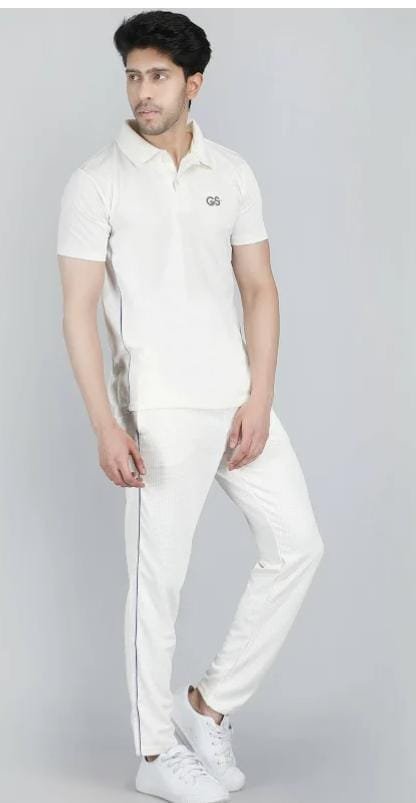 Cricket whites jersey
